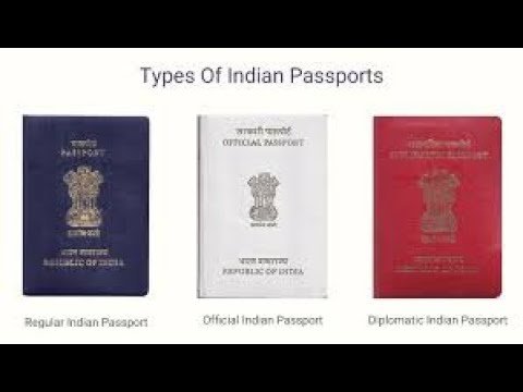 New india passport addition,how types of passport in india