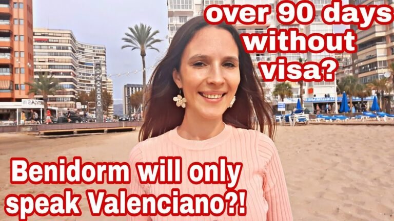 News from Benidorm: 90 days law for the British, Benidorm will be in Valencian? #benidorm