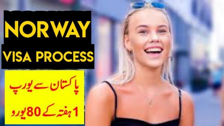 Norway Work Visa on Pakistani Passport 2021