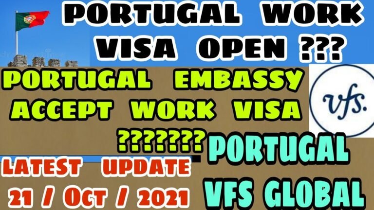 Portugal Immigration Updates | Portugal Work Visa Update | Khanna Visa Advice