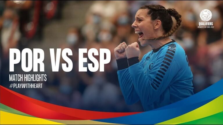 Portugal vs Spain | Women's EHF EURO 2022 Qualifiers Phase 2