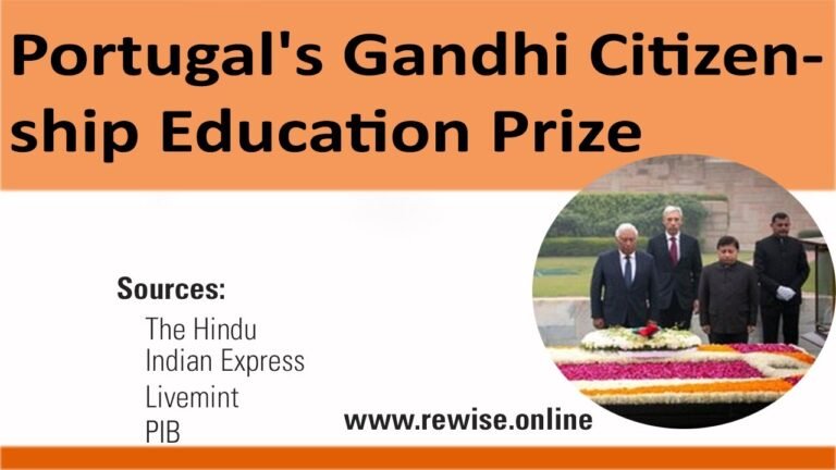 Portugal's Gandhi Citizenship Education Prize