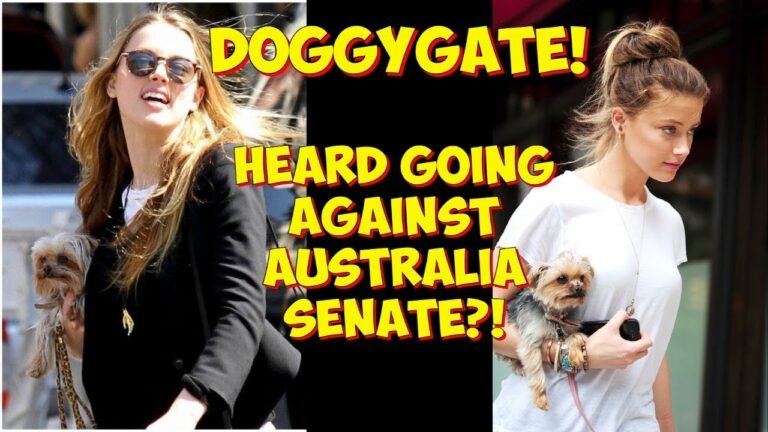 SHOCKING NEWS! Heard going against Australian senate?! Doggygate!