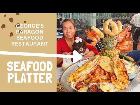 Seafood Platter / George's Paragon Seafood Restaurant / Brisbane / Australia