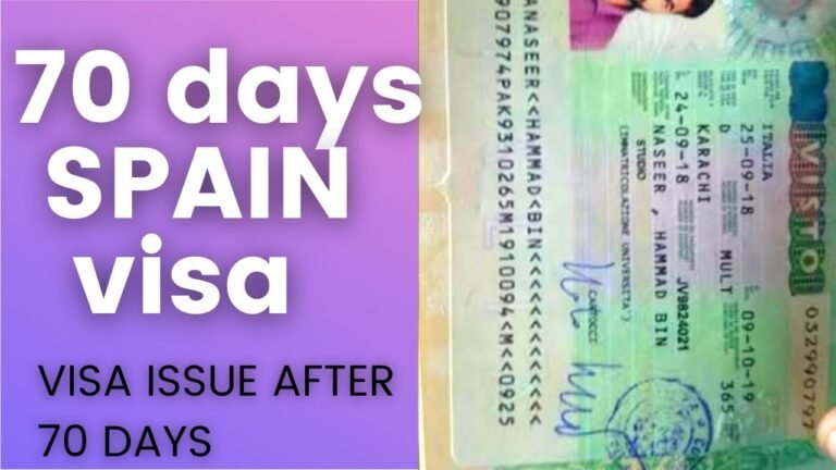 Spain Schengen Visa High Approval Rate in 2021 BUT 70 DAYS PROCESSING TIME…?