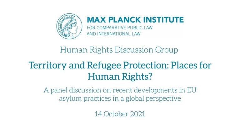 Territory and Refugee Protection: Places for Human Rights?