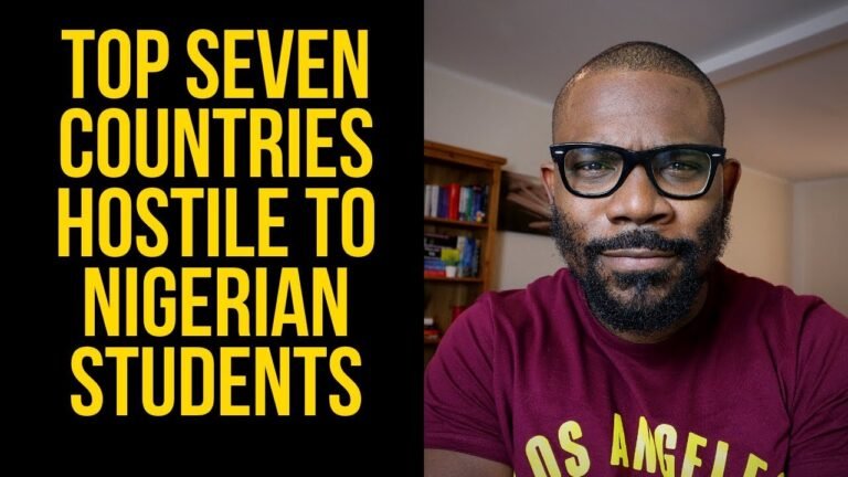 Top 7 Countries Unfriendly towards Nigerian International Students // SAY IT LIKE IT IS – Ep 56