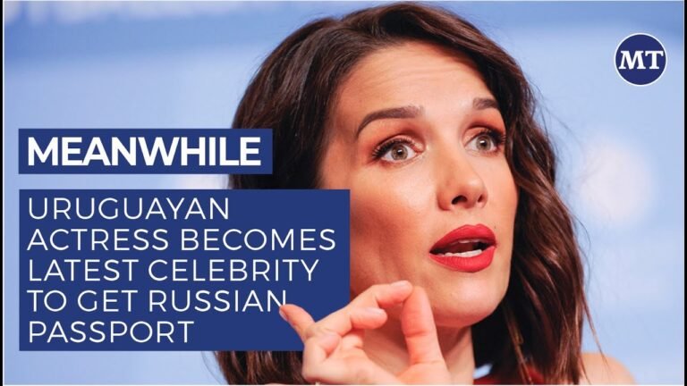 Uruguayan Actress Becomes Latest Celebrity to Get Russian Passport  | The Moscow Times