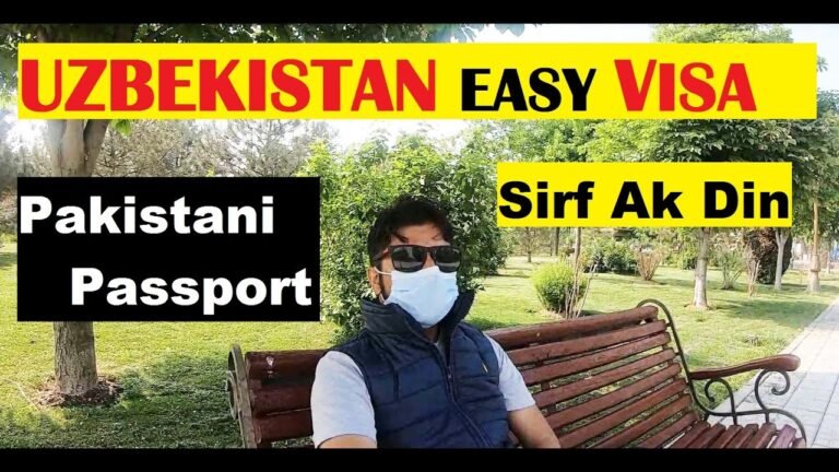 Uzbekistan Visa on Pakistani Passport 2021 – Covid Test  | HOW TO GET UZBEKISTAN VISA From Pakistan