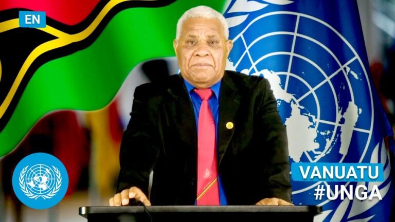 🇻🇺 Vanuatu – Prime Minister Addresses United Nations General Debate, 76th Session (English) | #UNGA