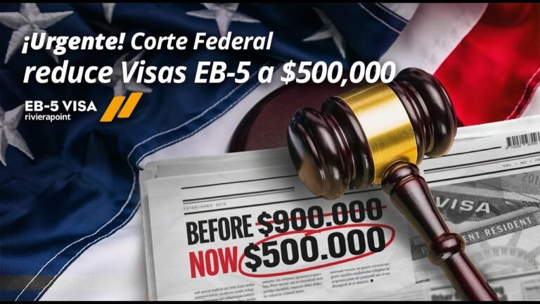 Visas EB5 | Conversatorio –  Green Card Reducido a US$ 500K | Webinars