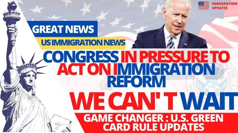 WE CAN'T WAIT MORE : Congress is Getting Pressure to Act on Immigration Reform | US Immigration News