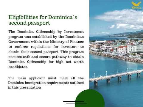 What are the eligibilities for Dominica’s second passport   XIPHIAS Immigration