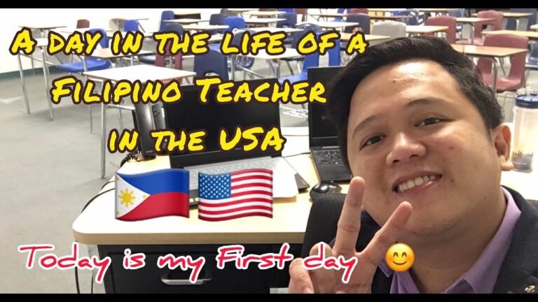 A Day in the Life of a Filipino Teacher in Arizona, USA – First Day of Work Vlog