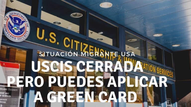 APLICAR PARA GREEN CARD O PERMISO DE TRABAJO EN USA, TRÁMITES QUE AUN PUEDES REALIZAR EN USCIS