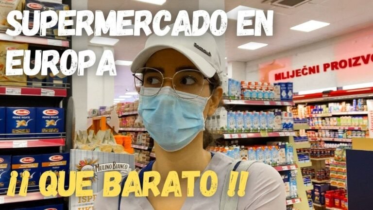 Así es un SUPERMERCADO en MONTENEGRO | Europa