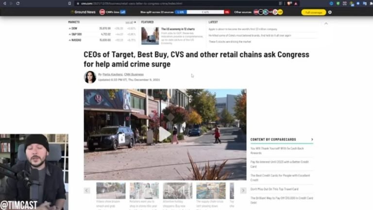 CEO's Supporting BLM Riots BACKFIRING Hilariously As They Now BEG Congress To Help Stop Mass Looting