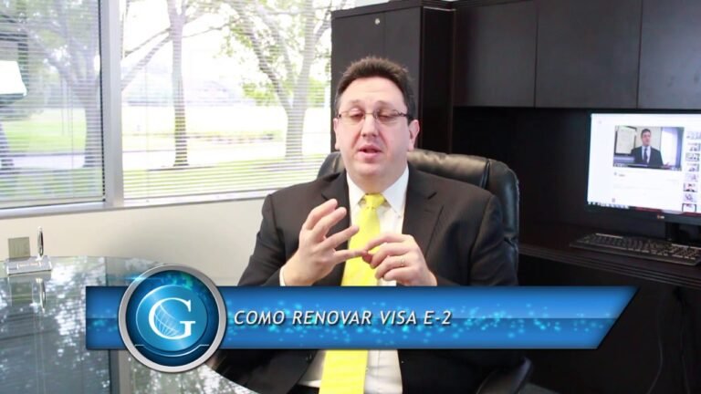 Cómo renovar la Visa E 2