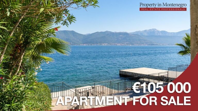 € 105 000 Apartment for sale in Tivat area