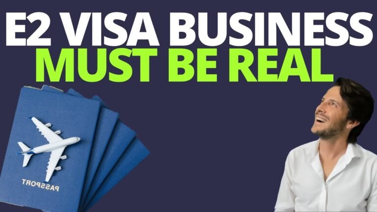 E2 Visa Requirement #4: Real Operating Enterprise