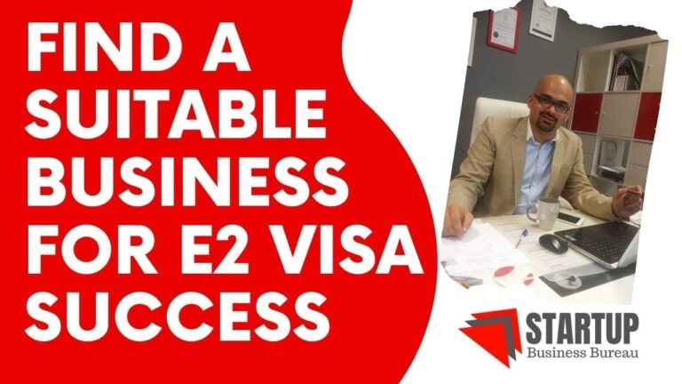 Finding a right Business opportunity is the key for E2 Visa Success | Business Startup USA