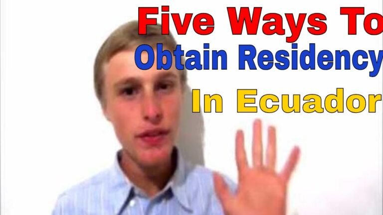 Five Ways To Obtain Residency In Ecuador(2018) Five Ways To Obtain Residency In Ecuador(2018)
