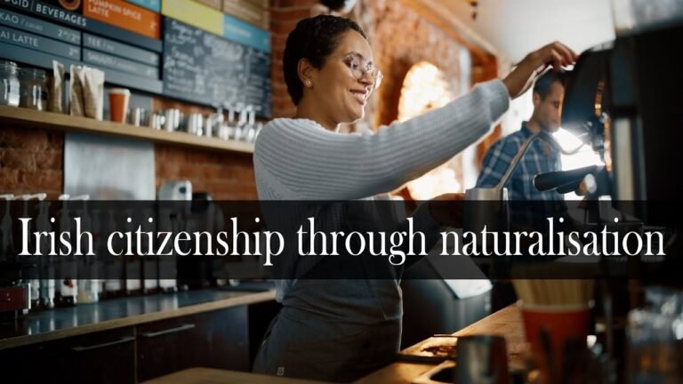 How to gain Irish citizenhip through naturalisation