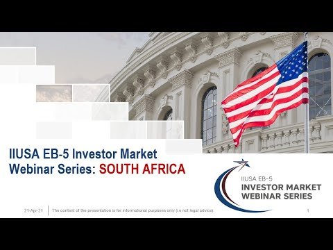 IIUSA Investor Market Webinar: South Africa