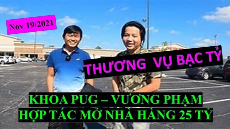 KHOA PUG – VUONG PHAM hợp tác mở nhà hàng triệu đô ở Houston – Texas,  THƯƠNG VỤ BẠC TỶ