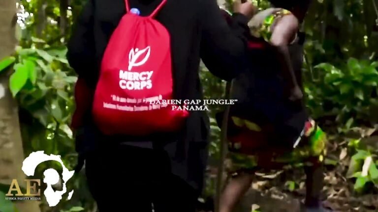 MIGRANTS CROSS THE PERILOUS “DARIEN GAP JUNGLE” PANAMA