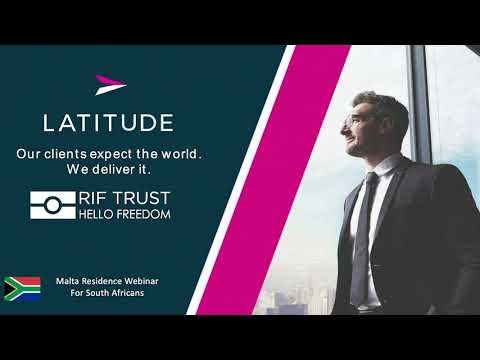 Malta Residency Webinar For South Africans