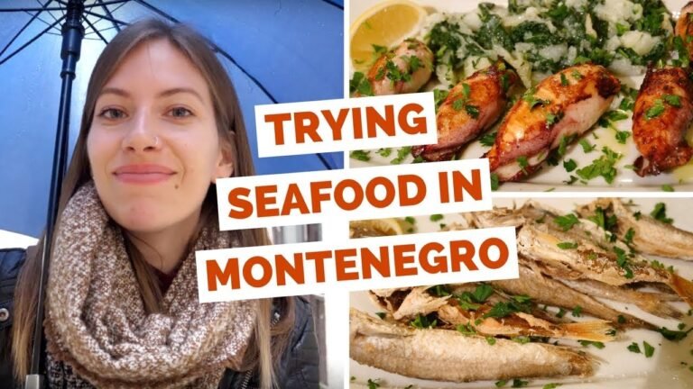 Montenegrin Food Review – Eating local seafood dishes in Kotor, Montenegro