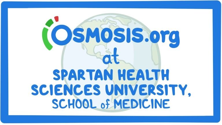 Osmosis.org at Spartan Health Sciences University, School of Medicine in St. Lucia