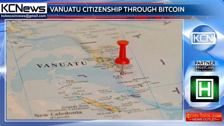 Purchase of citizenship is now available via bitcoin in Vanuatu