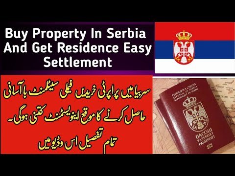 Residency in Serbia on the Basis of Property // For Pakistani & Indian People