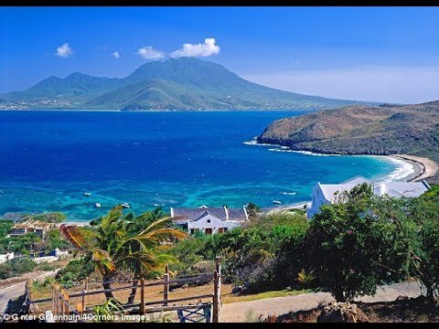 Saint Kitts, Caribbean Island in 4K