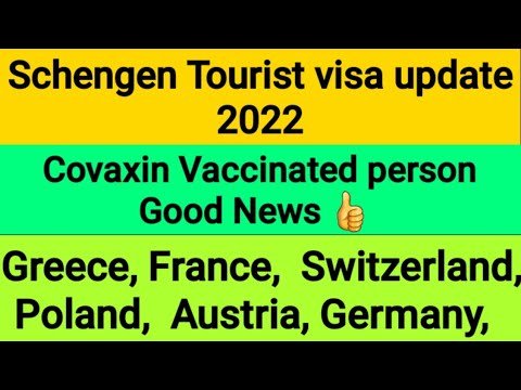 Schengen Tourist visa with Covaxin – Covaxin people can travel in European countries in Hindi