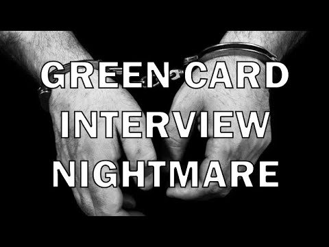 Separated and detained at green card interview?