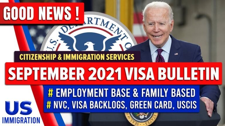 September Visa Bulletin 2021 Predictions : NVC, Visa Backlogs, EB2, EB3, Green Card, USCIS & More