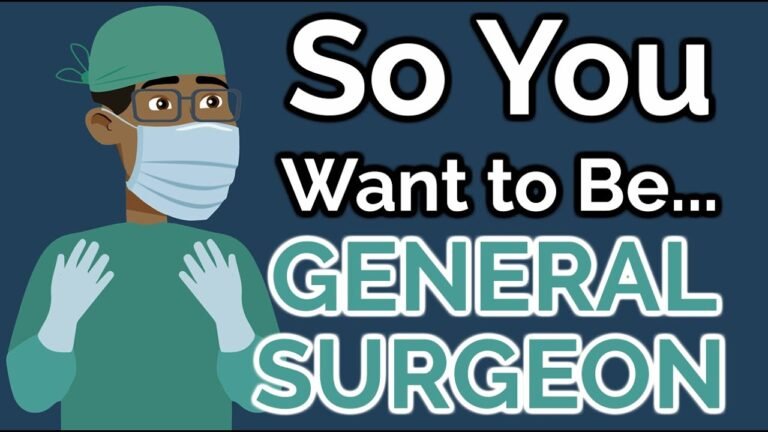 So You Want to Be a GENERAL SURGEON [Ep. 29]