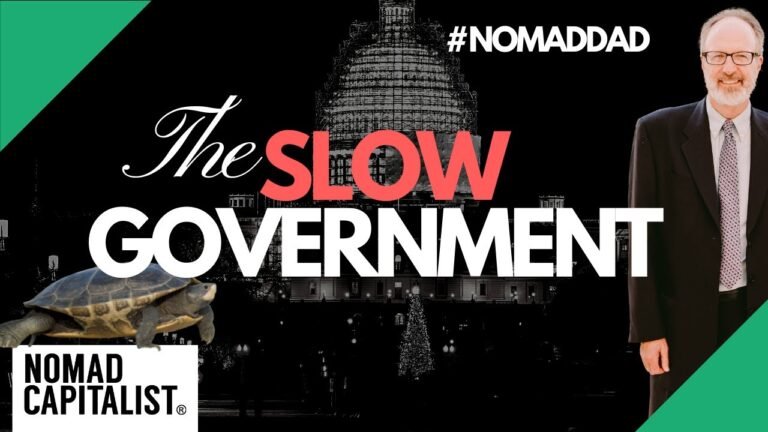 The “Not-So-Fast” Government  #NomadDad