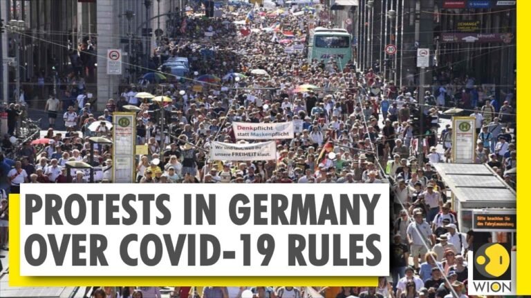 Thousands protest in Germany against COVID-19 restrictions