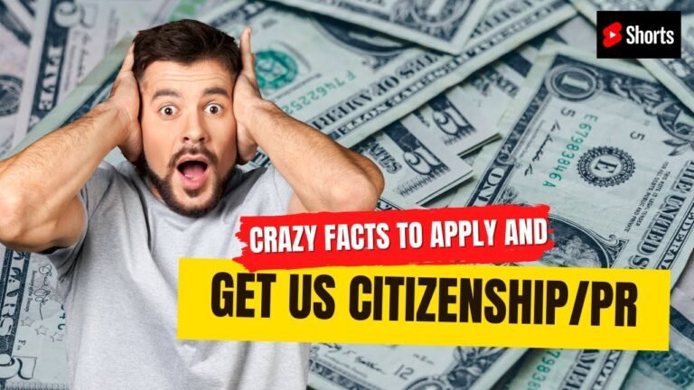 Top Crazy Facts To Apply and Get US Citizenship or Permanent Residency