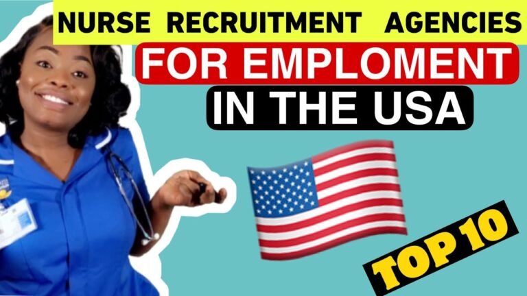 |USA  🇺🇸 NURSE RECRUITMENT AGENCIES FOR OVERSEAS NURSES | USA NURSING JOBS| NANELLE GRISELDA |