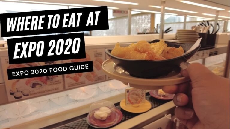 WHERE TO EAT AT EXPO 2020 || Food & Restaurant Guide Inside the Expo 2020 with prices