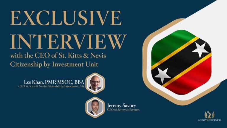 2022 St Kitts & Nevis Citizenship by Investment Update: Exclusive Insight From the CEO, Les Khan