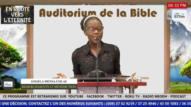3 semaines d’Evangélisation (Auditorium de la Bible, du 25 Dec 2021 au 15 Janv 2022) 3 semaines d’Evangélisation (Auditorium de la Bible, du 25 Dec 2021 au 15 Janv 2022)