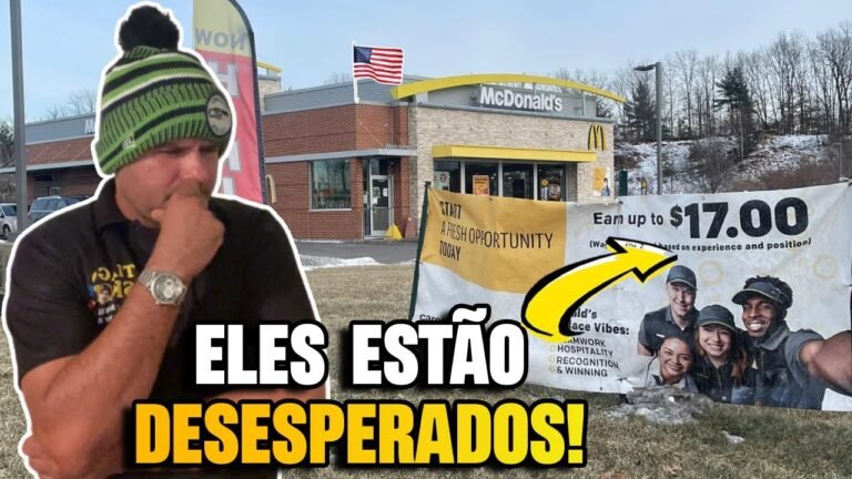 ASSIM EU TENTARIA ATÉ UM GREENCARD ATRAVÉS DO McDONALD’S