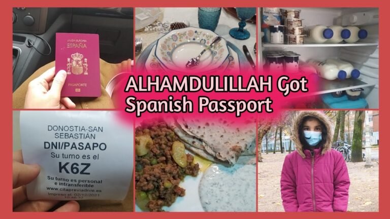 Alhamdulillah Got Spanish Passport || Qeema Mater || Mrs Naveed in Spain