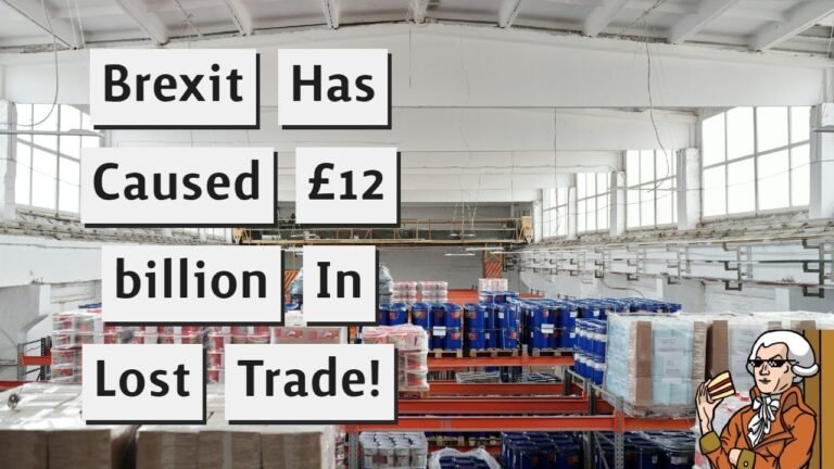 Brexit Has Cost Britain £12 Billion So Far This Year!